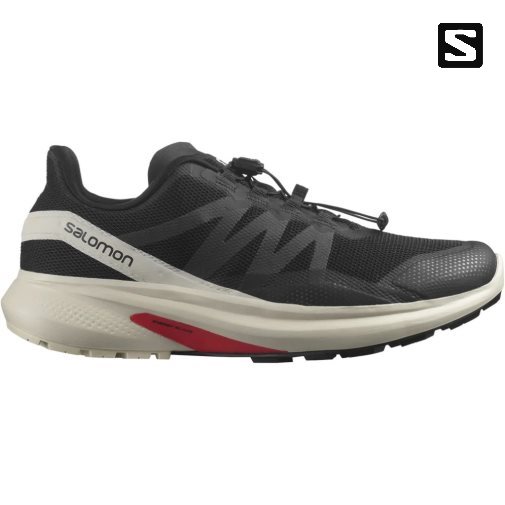 Black Salomon Hypulse Men's Trail Running Shoes | IE FC1803